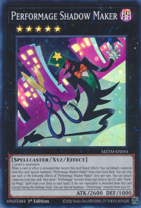 Performage Shadow Maker [MZTM-EN054] Super Rare | Rock City Comics