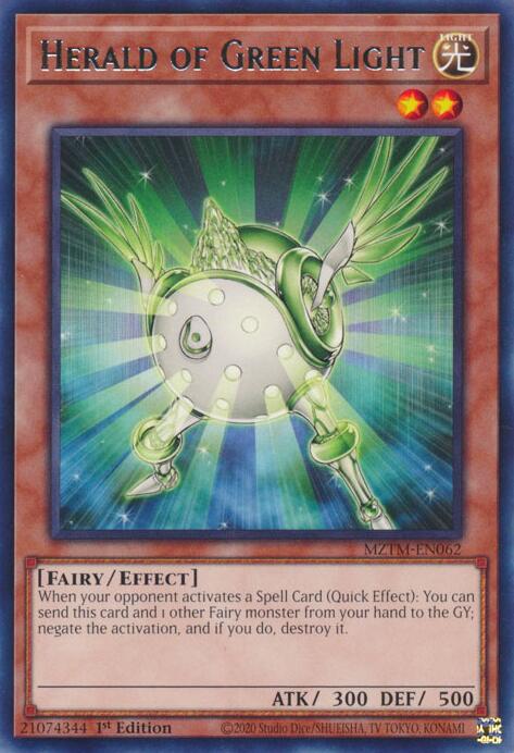Herald of Green Light [MZTM-EN062] Rare | Rock City Comics