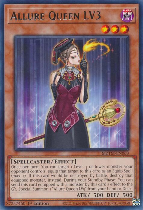 Allure Queen LV3 [MZTM-EN063] Rare | Rock City Comics