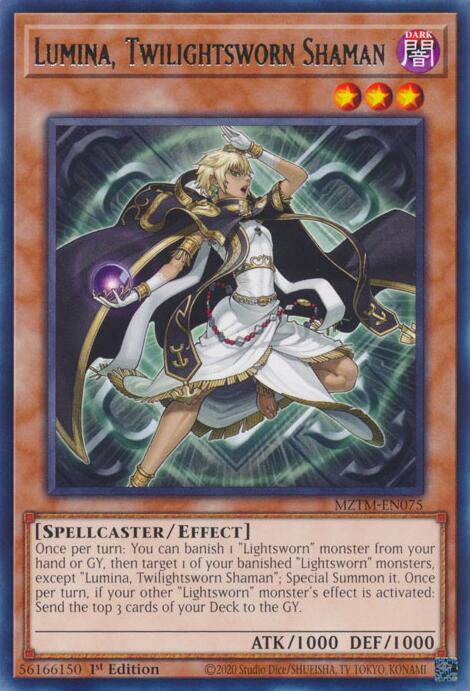 Lumina, Twilightsworn Shaman [MZTM-EN075] Rare | Rock City Comics
