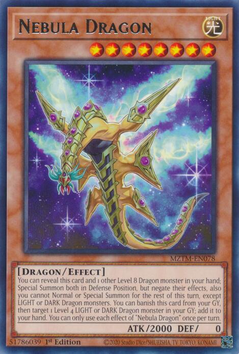 Nebula Dragon [MZTM-EN078] Rare | Rock City Comics