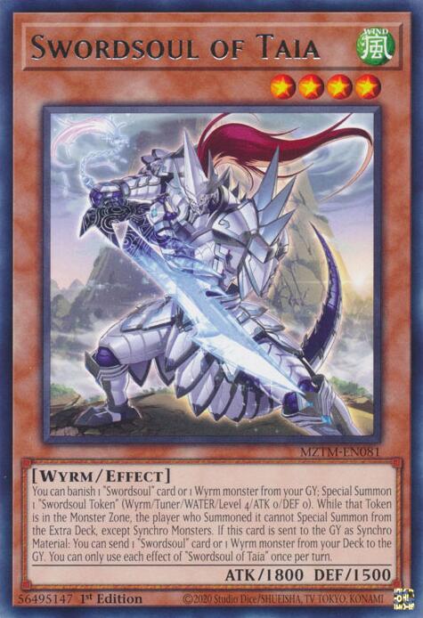 Swordsoul of Taia [MZTM-EN081] Rare | Rock City Comics