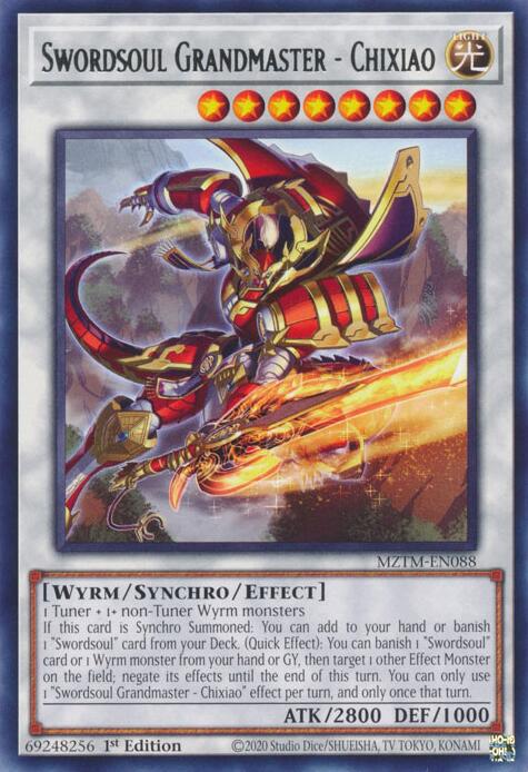 Swordsoul Grandmaster - Chixiao [MZTM-EN088] Rare | Rock City Comics