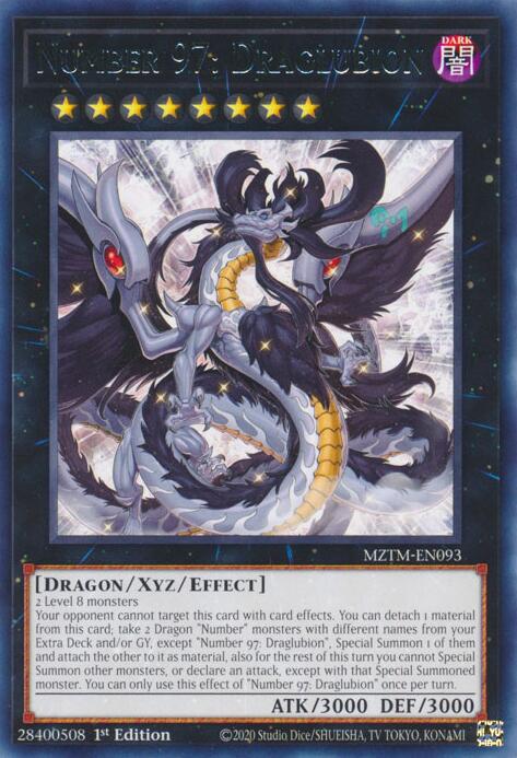 Number 97: Draglubion [MZTM-EN093] Rare | Rock City Comics