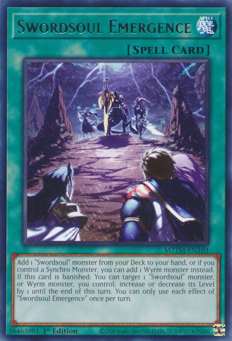Swordsoul Emergence [MZTM-EN103] Rare | Rock City Comics