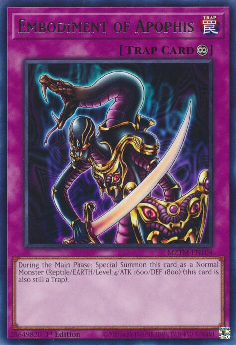 Embodiment of Apophis [MZTM-EN104] Rare | Rock City Comics