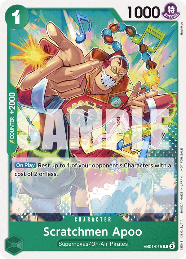 Scratchmen Apoo (Tournament Pack 2025 Vol. 2) [One Piece Promotion Cards] | Rock City Comics