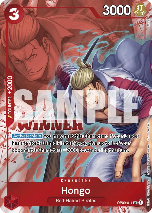 Hongo (Winner Pack 2025 Vol. 2) [One Piece Promotion Cards] | Rock City Comics
