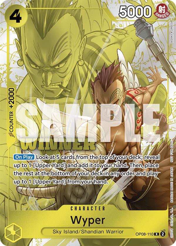 Wyper (Winner Pack 2025 Vol. 2) [One Piece Promotion Cards] | Rock City Comics