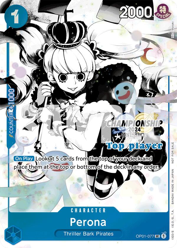 Perona (Championship 2024 Top Player Pack Vol. 2) [One Piece Promotion Cards] | Rock City Comics