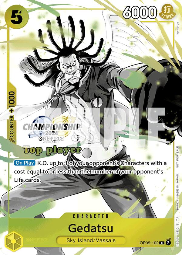 Gedatsu (Championship 2024 Top Player Pack Vol. 2) [One Piece Promotion Cards] | Rock City Comics