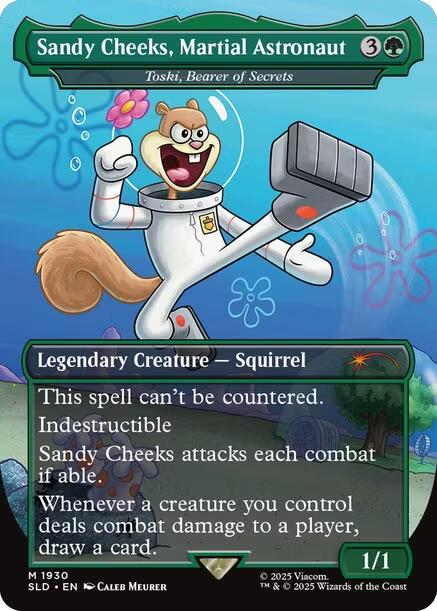Sandy Cheeks, Martial Astronaut - Toski, Bearer of Secrets [Secret Lair Drop Series] | Rock City Comics
