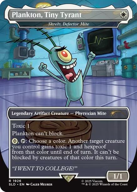 Plankton, Tiny Tyrant - Skrelv, Defector Mite [Secret Lair Drop Series] | Rock City Comics