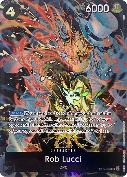Rob Lucci (Illustration Box EX) [One Piece Promotion Cards] | Rock City Comics