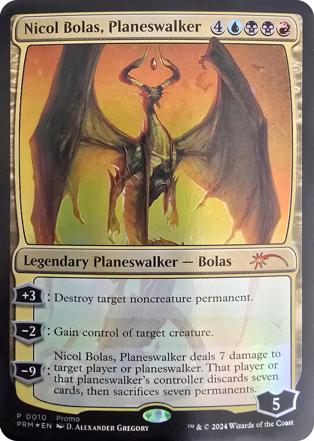 Nicol Bolas, Planeswalker [Media Promos] | Rock City Comics