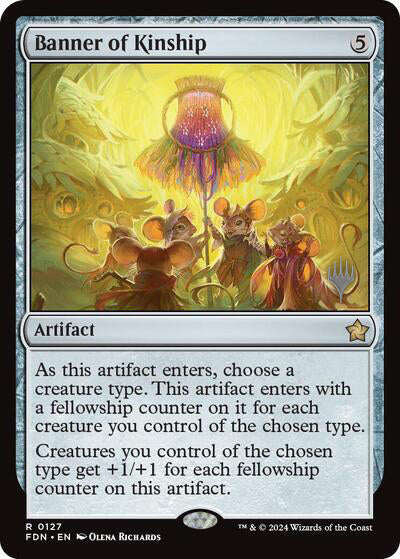Banner of Kinship (Promo Pack) [Foundations Promos] | Rock City Comics