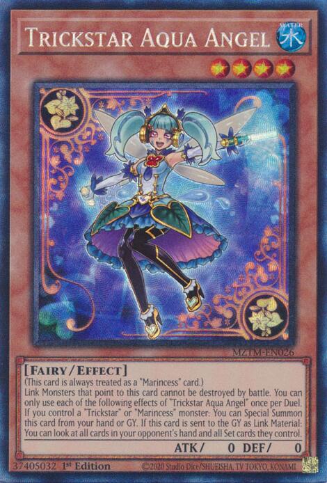 Trickstar Aqua Angel (Collector's Rare) [MZTM-EN026] Collector's Rare | Rock City Comics
