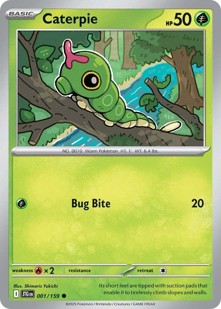 Caterpie (001/159) [Scarlet & Violet: Journey Together] | Rock City Comics