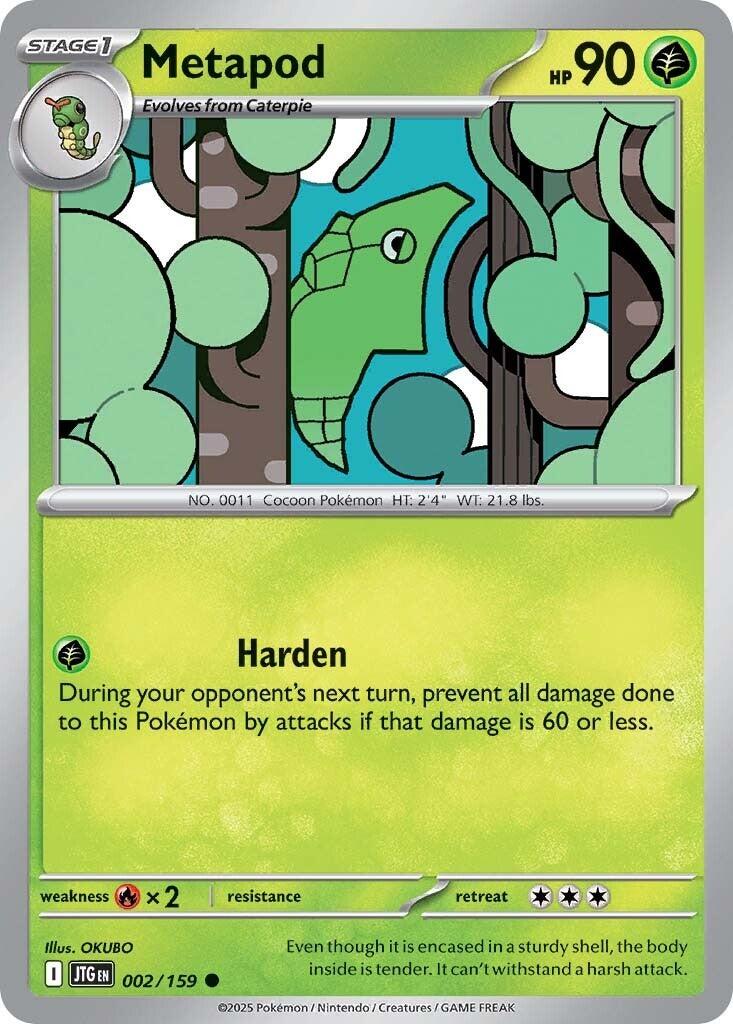 Metapod (002/159) [Scarlet & Violet: Journey Together] | Rock City Comics
