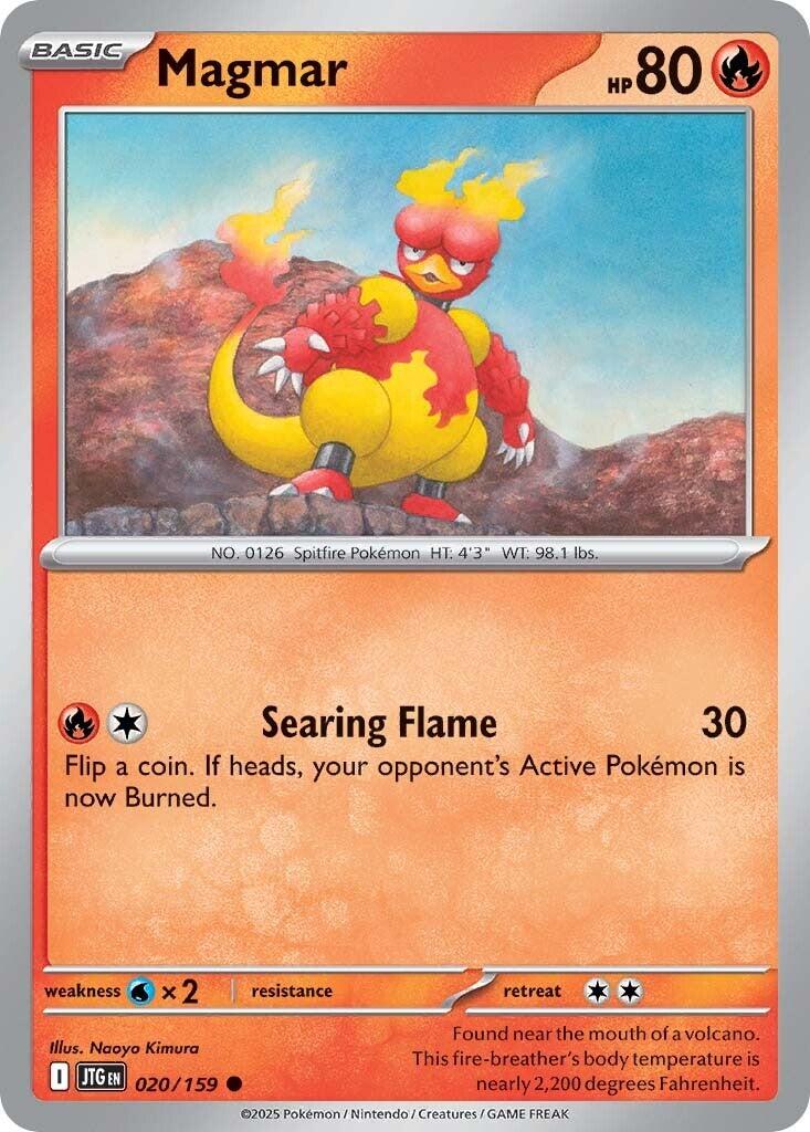Magmar (020/159) [Scarlet & Violet: Journey Together] | Rock City Comics