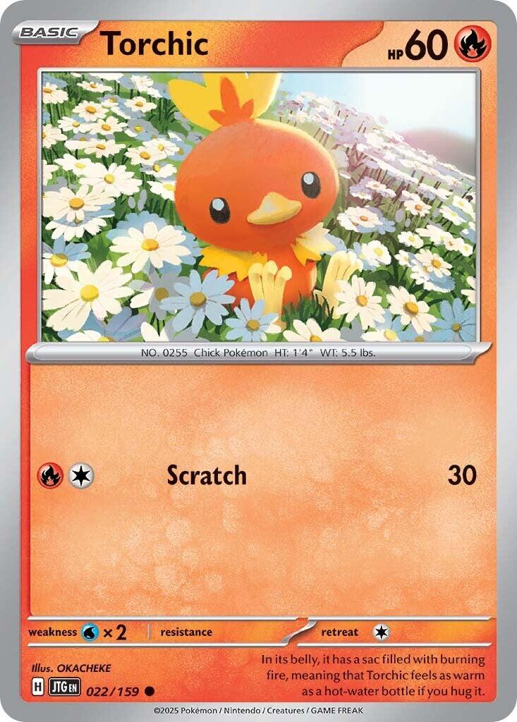 Torchic (022/159) [Scarlet & Violet: Journey Together] | Rock City Comics