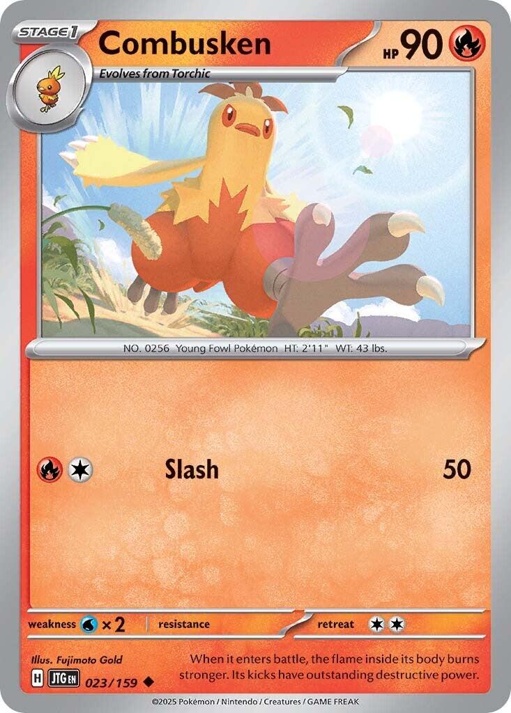 Combusken (023/159) [Scarlet & Violet: Journey Together] | Rock City Comics