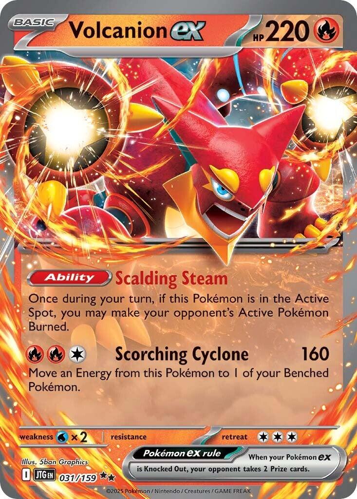 Volcanion ex (031/159) [Scarlet & Violet: Journey Together] | Rock City Comics