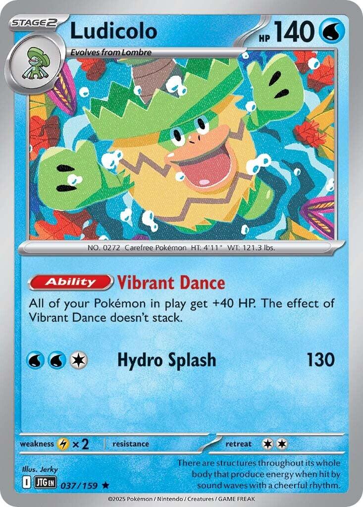 Ludicolo (037/159) [Scarlet & Violet: Journey Together] | Rock City Comics
