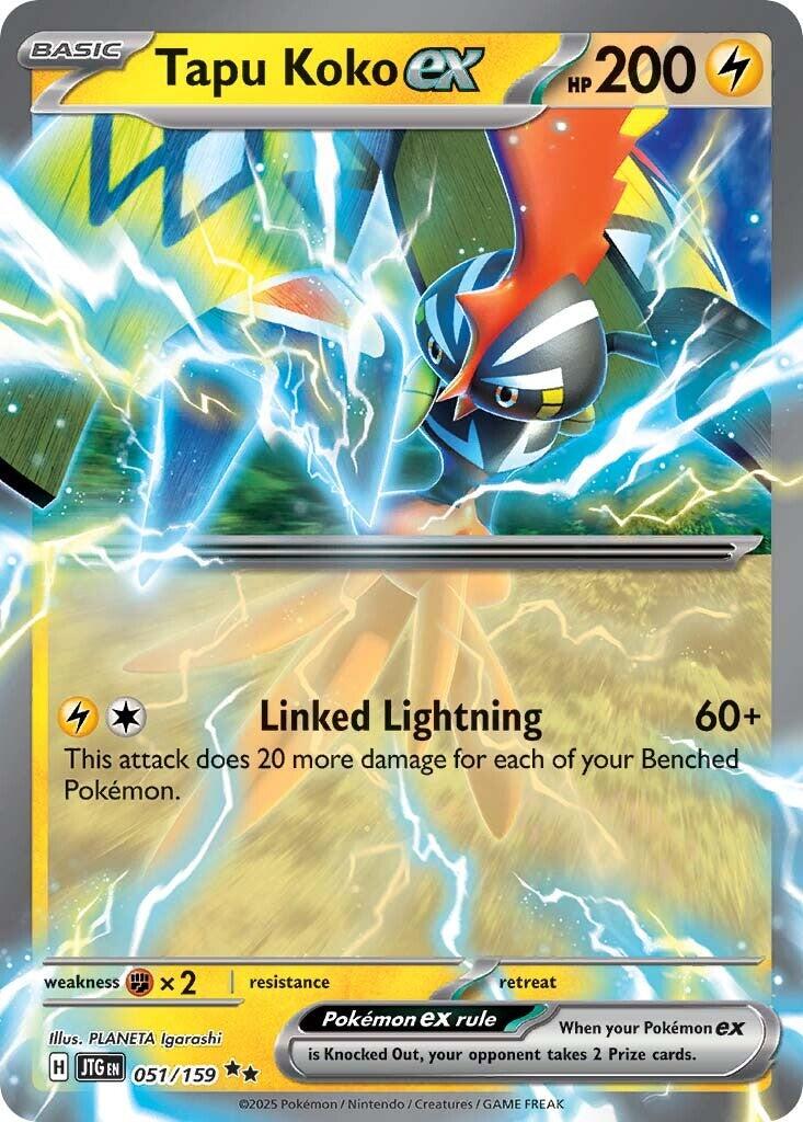 Tapu Koko ex (051/159) [Scarlet & Violet: Journey Together] | Rock City Comics