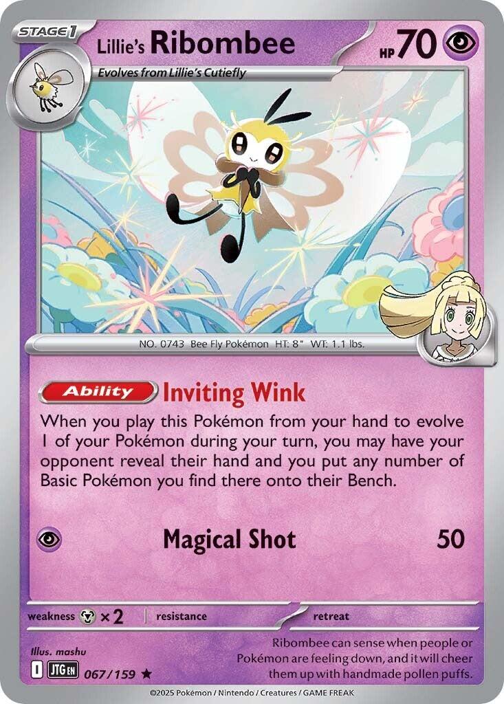 Lillie's Ribombee (067/159) [Scarlet & Violet: Journey Together] | Rock City Comics