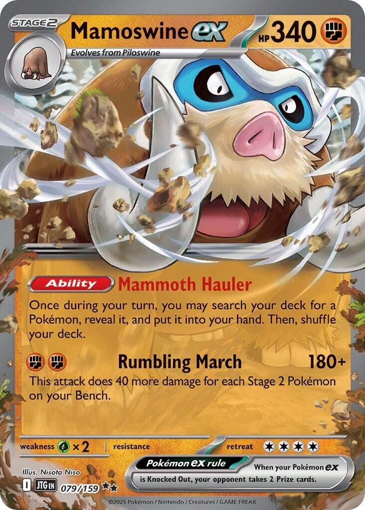 Mamoswine ex (079/159) [Scarlet & Violet: Journey Together] | Rock City Comics