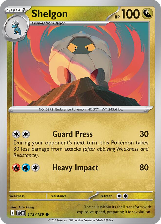 Shelgon (113/159) [Scarlet & Violet: Journey Together] | Rock City Comics