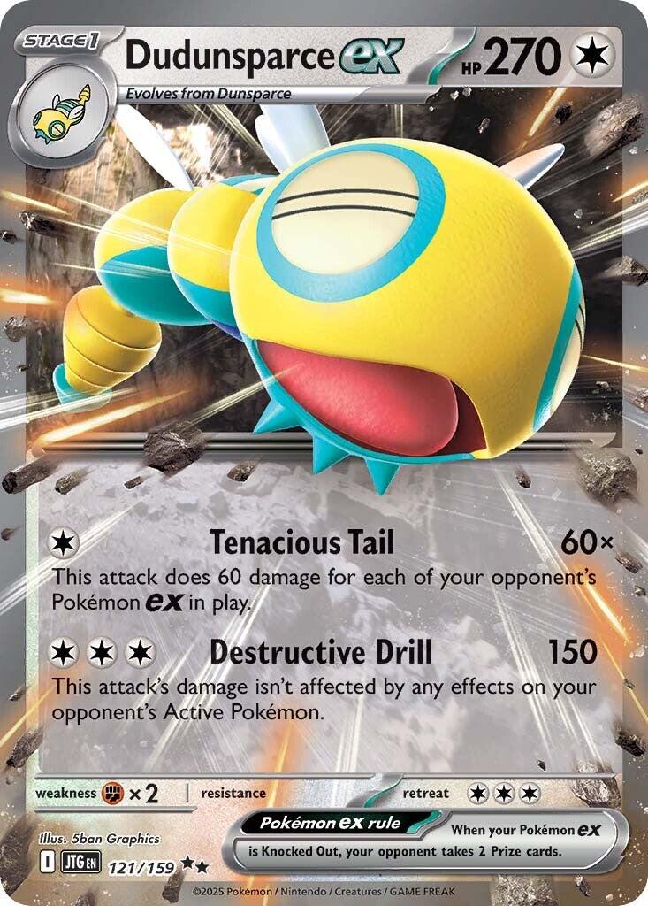 Dudunsparce ex (121/159) [Scarlet & Violet: Journey Together] | Rock City Comics