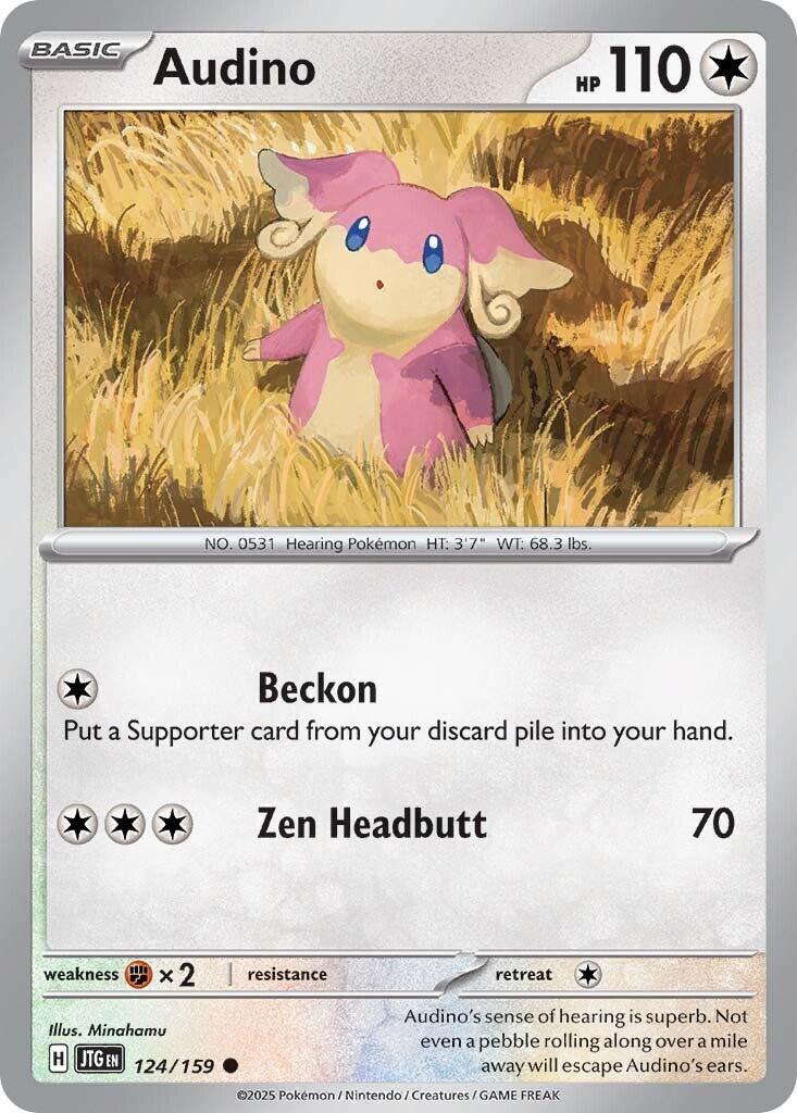 Audino (124/159) [Scarlet & Violet: Journey Together] | Rock City Comics