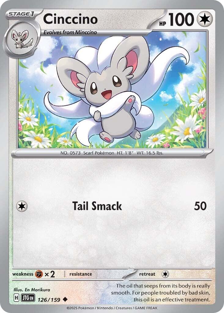 Cinccino (126/159) [Scarlet & Violet: Journey Together] | Rock City Comics