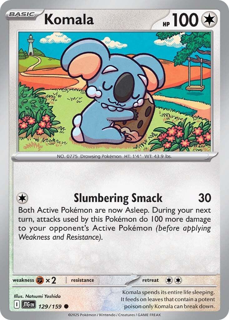 Komala (129/159) [Scarlet & Violet: Journey Together] | Rock City Comics