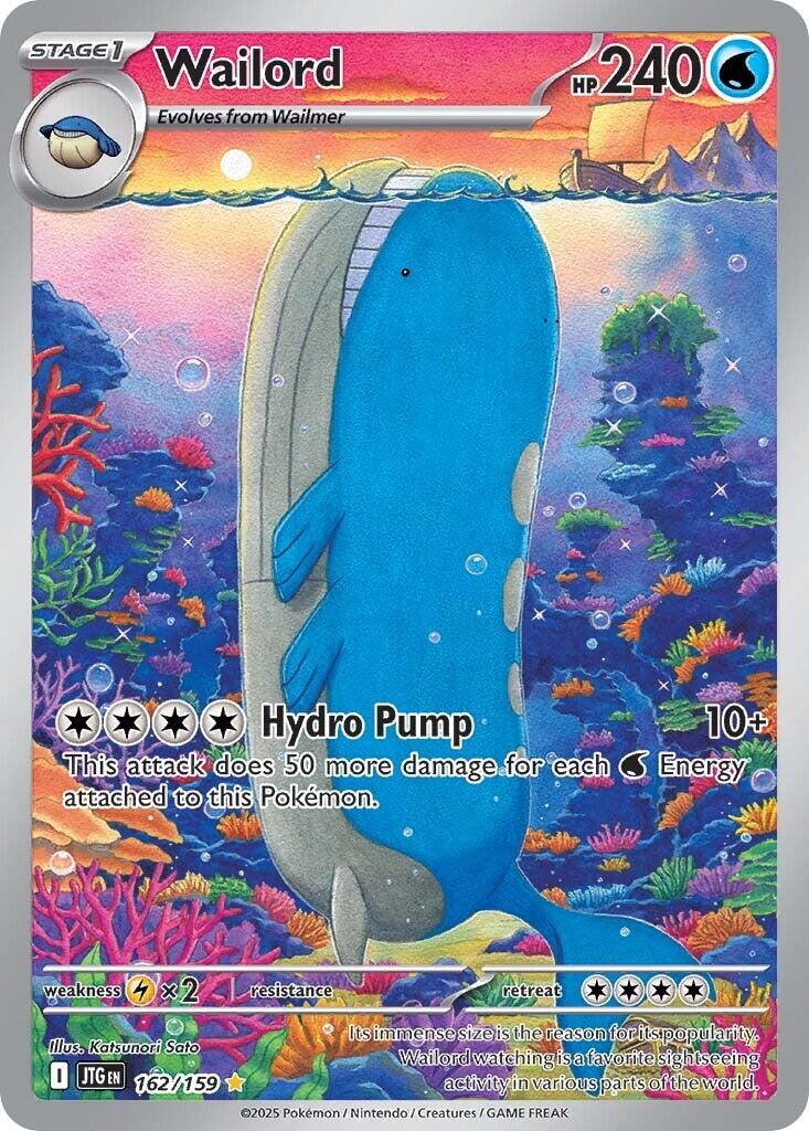 Wailord (162/159) [Scarlet & Violet: Journey Together] | Rock City Comics