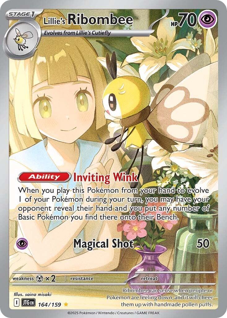 Lillie's Ribombee (164/159) [Scarlet & Violet: Journey Together] | Rock City Comics