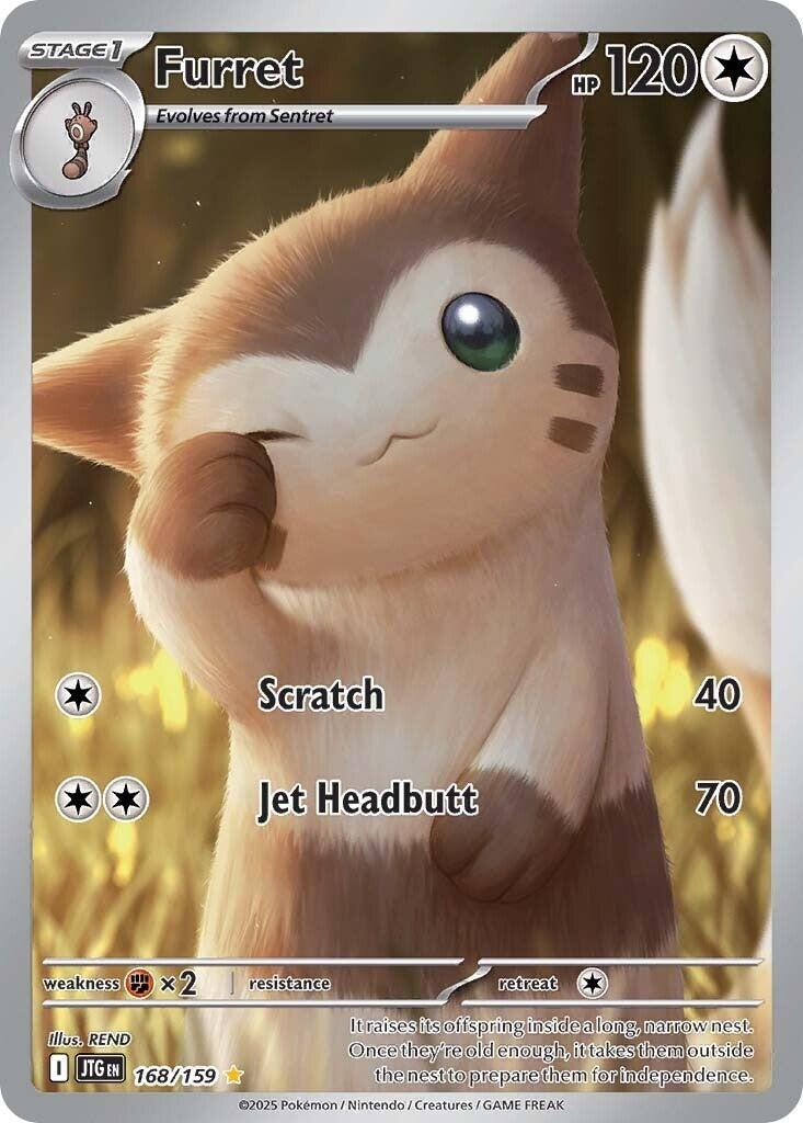 Furret (168/159) [Scarlet & Violet: Journey Together] | Rock City Comics