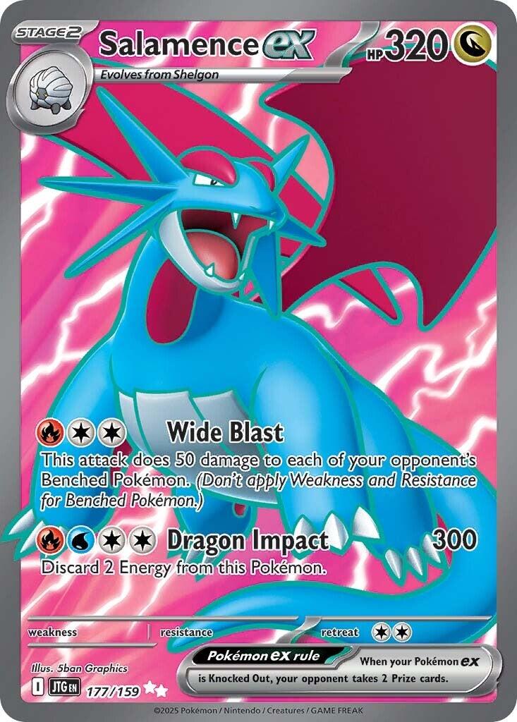 Salamence ex (177/159) [Scarlet & Violet: Journey Together] | Rock City Comics
