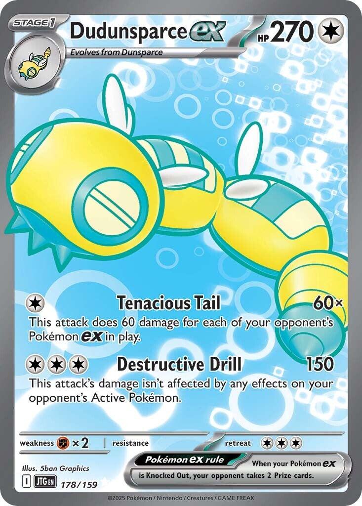 Dudunsparce ex (178/159) [Scarlet & Violet: Journey Together] | Rock City Comics
