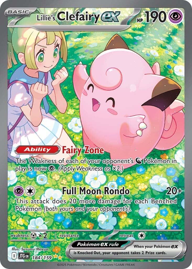 Lillie's Clefairy ex (184/159) [Scarlet & Violet: Journey Together] | Rock City Comics