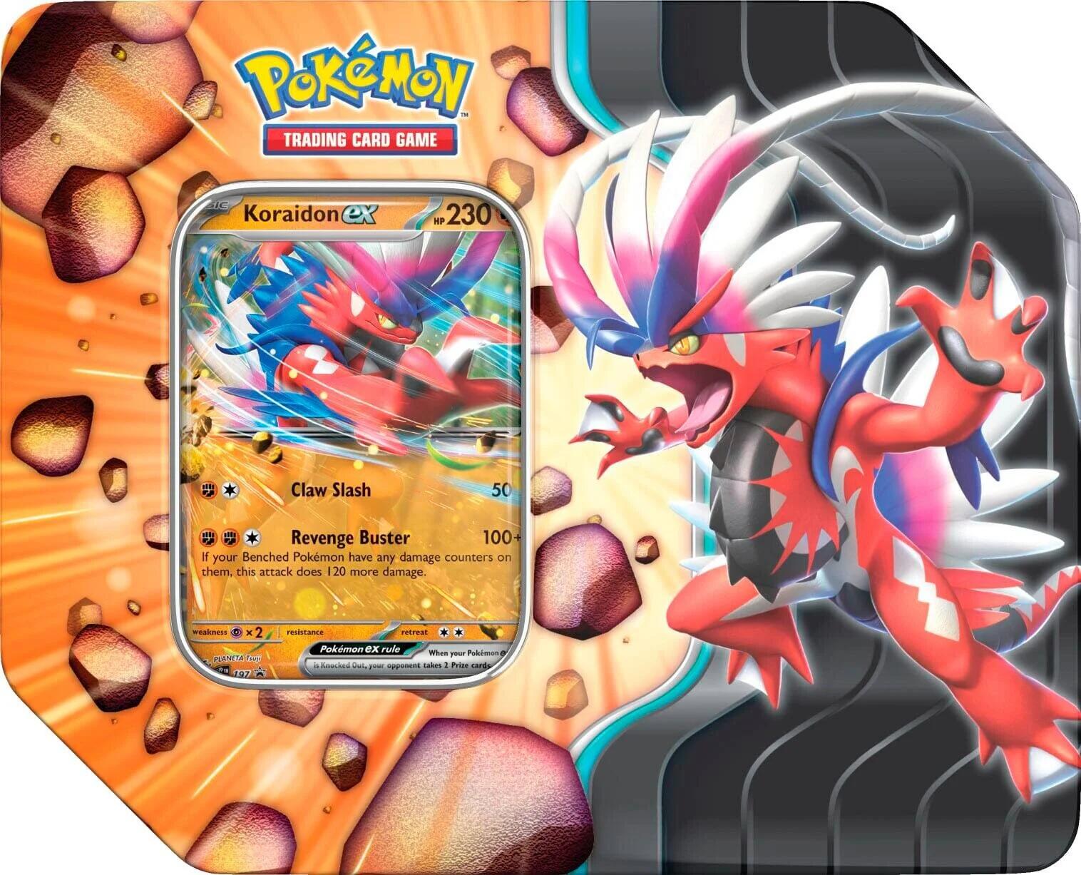Slashing Legends Tin (Koraidon ex) | Rock City Comics