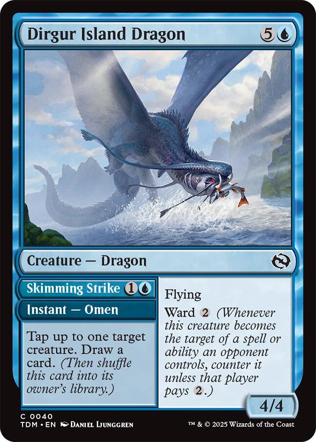 Dirgur Island Dragon [Tarkir: Dragonstorm] | Rock City Comics