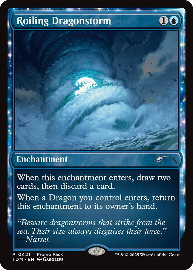 Roiling Dragonstorm [Tarkir: Dragonstorm Promos] | Rock City Comics
