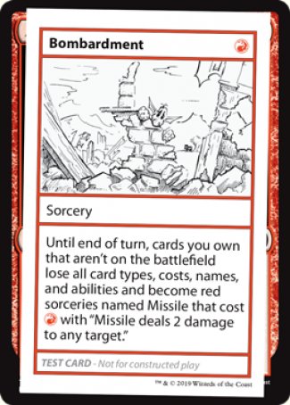 Bombardment (2021 Edition) [Mystery Booster Playtest Cards] | Rock City Comics