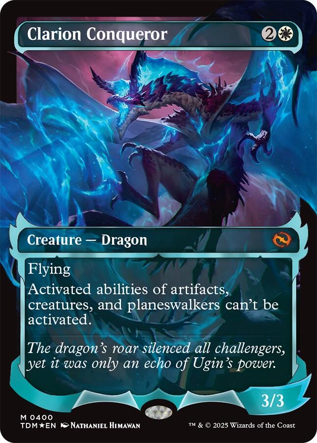 Clarion Conqueror (Showcase) [Tarkir: Dragonstorm] | Rock City Comics
