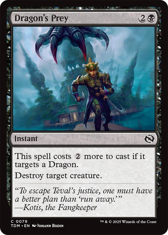Dragon's Prey [Tarkir: Dragonstorm] | Rock City Comics