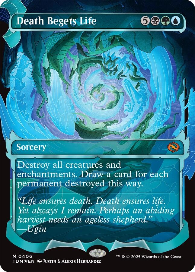 Death Begets Life (Showcase) [Tarkir: Dragonstorm] | Rock City Comics