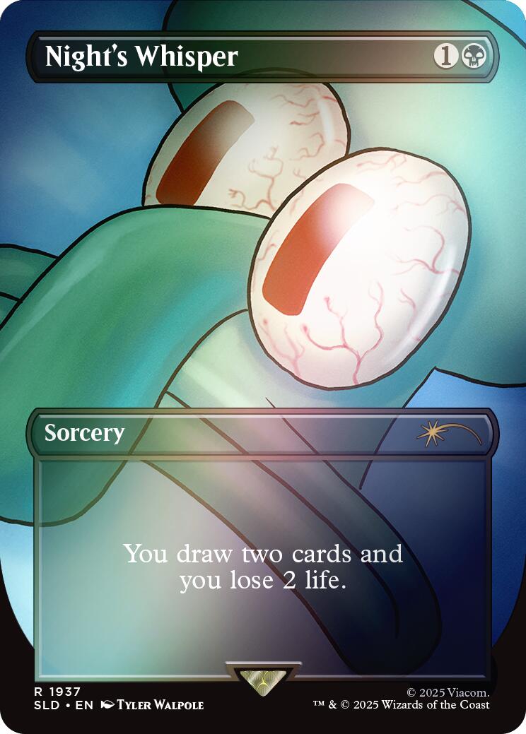 Night's Whisper (Rainbow Foil) [Secret Lair Drop Series] | Rock City Comics